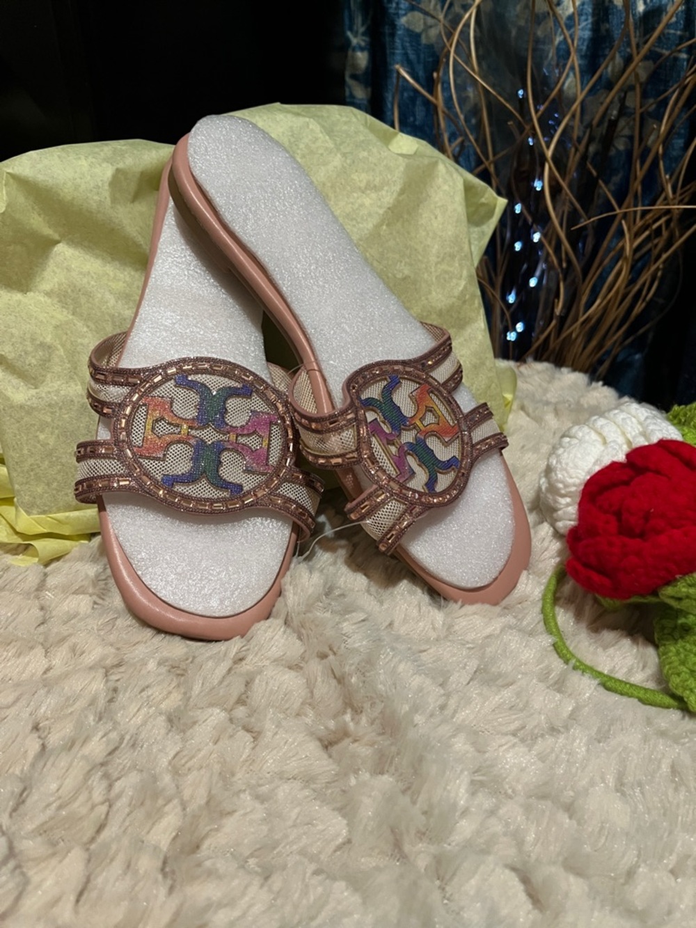 nwt Slide Sandals